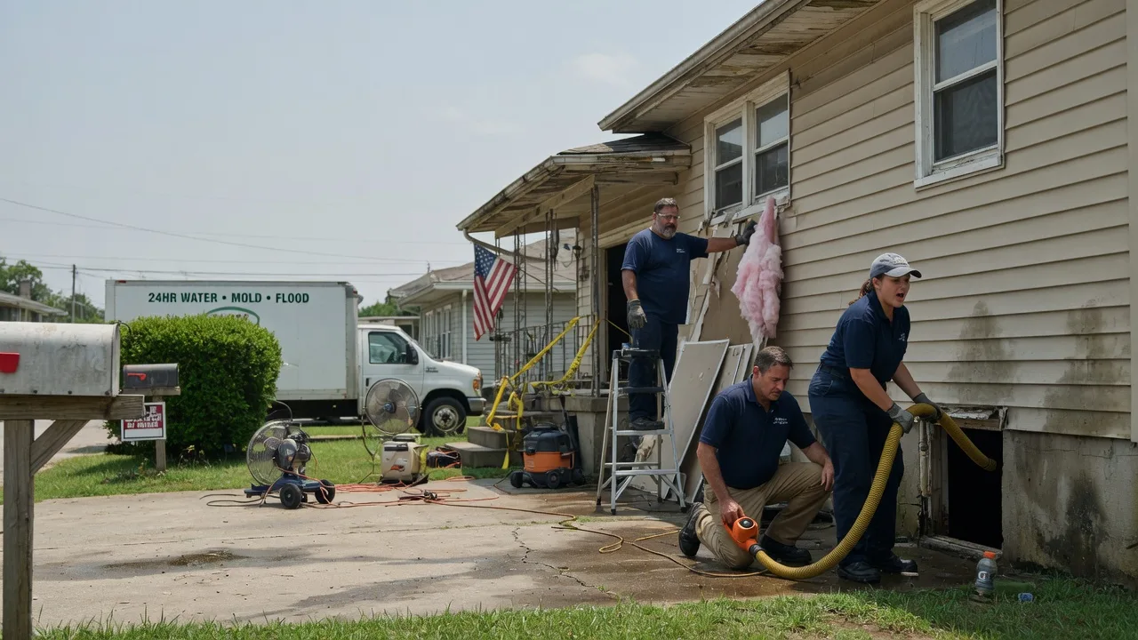 Water Damage Repair in Kinta, OK near me